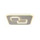 MANTRA QUAD Decorative indoor ceiling lamp LED with square remote control