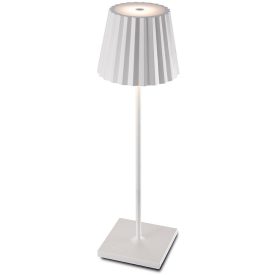  Mantra K2 6481 Outdoor LED Floor Lamp Matt White