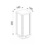 MANTRA MERIBEL outdoor wall-mounted lamp outdoor