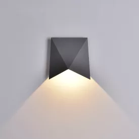  Mantra Triax 6525 Outdoor Wall Lamp Gray Led