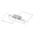 Mantra Mural 6560 Ceiling Lamp Matt White Led