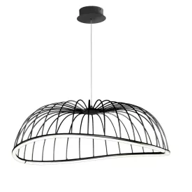    Mantra Celeste 6683 Modern Pendant Black White Aluminum Acrylic