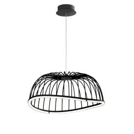   Mantra Celeste 6684 Modern Pendant Black White Aluminum Acrylic
