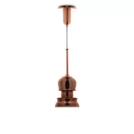    Mantra SONATA 6695 modern pendant red copper red copper metal glass