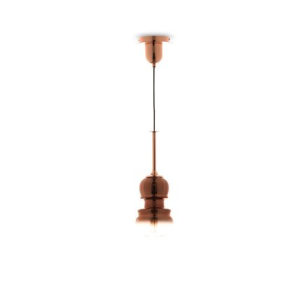 Mantra SONATA 6698 modern pendant red copper red copper metal glass