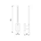 MANTRA TORCH TEK Wall lamp LED 