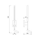 MANTRA TORCH TEK Wall lamp LED 