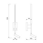 MANTRA TORCH TEK Wall lamp LED 