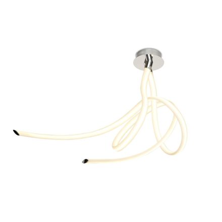  Mantra Armonia White 6720 Ceiling Lamp Chrome White Plastic