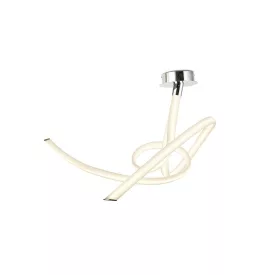  Mantra Armonia White 6721 Ceiling Lamp Chrome White Plastic