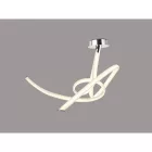  Mantra Armonia White 6721 Ceiling Lamp Chrome White Plastic