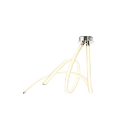 Mantra Armonia White 6722 Ceiling Lamp Chrome White Plastic