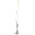  Mantra Armonia White 6730 Floor Lamp Chrome White Plastic
