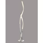  Mantra Armonia White 6730 Floor Lamp Chrome White Plastic