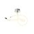  Mantra Armonia White 6731 Ceiling Lamp Chrome White Plastic