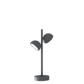    Mantra Everest 6741 Outdoor Floor Lamp Dark Gray Aluminum Glass