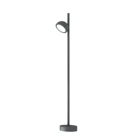    Mantra Everest 6747 Outdoor Floor Lamp Gray White Aluminum Glass