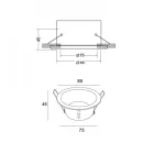 MANTRA COMFORT IP TEK recessed 