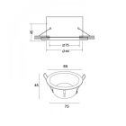 MANTRA COMFORT IP TEK recessed 