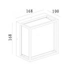 MANTRA CHAMONIX outdoor ceiling/wall lamp outdoor IP65