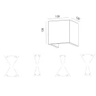 MANTRA TAOS outdoor wall lamp outdoor IP65