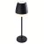 Mantra K3 7115 Outdoor Floor Lamp Black Led with Rechargeable Battery