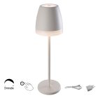  Mantra K3 7116 outdoor floor lamp white LED with rechargeable battery