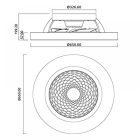 MANTRA TIBET LED 70 W ceiling fan light 35 W