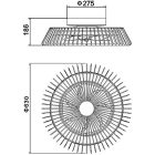 MANTRA HIMALAYA LED 70 W ceiling fan light 30 W