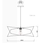 MANTRA POLINESIA outdoor pendant lamp 1 light source E27 IP44