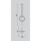  Mantra kitesurf black 7141 modern suspension black aluminum