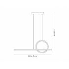 MANTRA KITESURF decorative indoor pendant lamp LED 