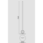 MANTRA KITESURF Decorative indoor floor lamp LED 