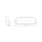  Mantra Box 7157 LED Wall Lamp