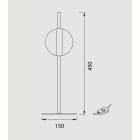 MANTRA CUBA decorative indoor table lamp LED