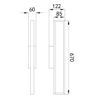 MANTRA DURBAN TEK wall lamp LED 