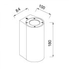 MANTRA LEVI outdoor wall lamp outdoor IP65