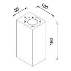 MANTRA LEVI outdoor wall lamp outdoor IP65