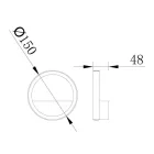 MANTRA KITESURF Decorative indoor wall lamp LED 
