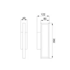 MANTRA DURBAN TEK wall lamp LED 