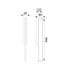 MANTRA DURBAN TEK wall lamp LED 