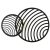 MANTRA COLLAGE Decorative indoor ceiling lamp LED