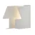  Mantra Book 7245 Night Table Lamp White Led