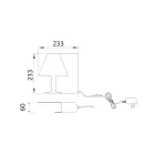  Mantra Book 7246 Night Table Lamp White Led
