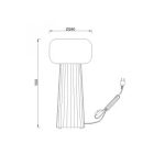 MANTRA FARO decorative indoor table lamp with 1 light source