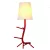  Mantra Centipede 7252 LED Bulb E27 Red White Metal Fabric
