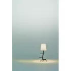  Mantra Centipede 7252 LED Bulb E27 Red White Metal Fabric