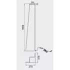  MANTRA-7283 Decorative indoor floor lamp LED dimmable