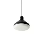  Mantra Sirio 7310 LED Suspension Black Aluminum Acrylic