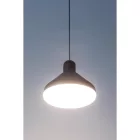  Mantra Sirio 7310 LED Suspension Black Aluminum Acrylic